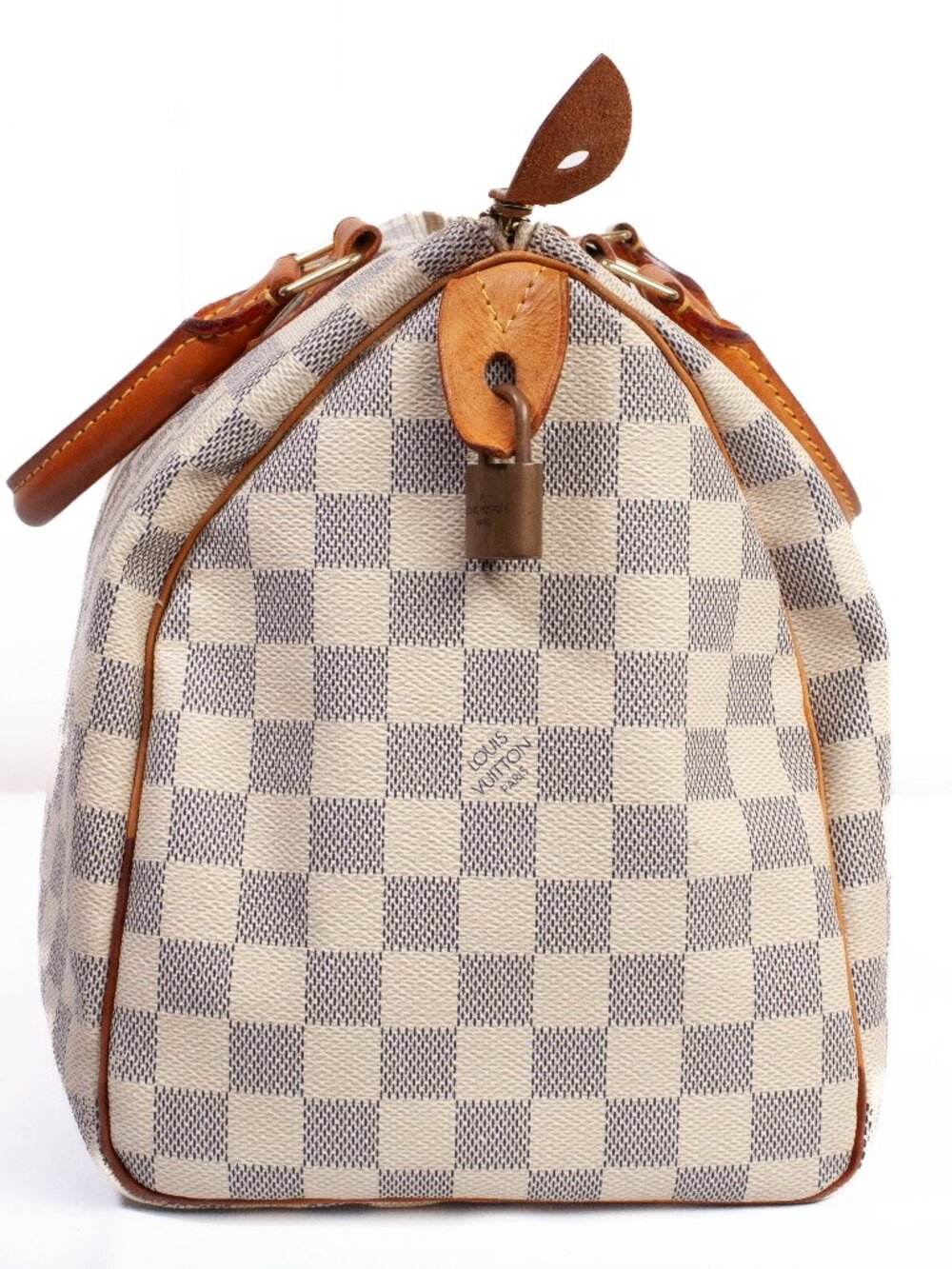 Authentic Louis Vuitton Damier Azur Canvas Speedy 30" - Picture 2 of 16